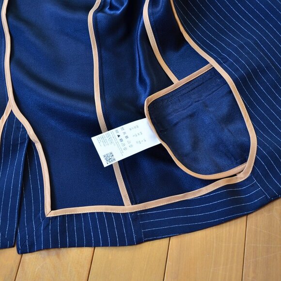 BOSS Jocalua Pinstripe Blazer Size 0 - Picture 6 of 16